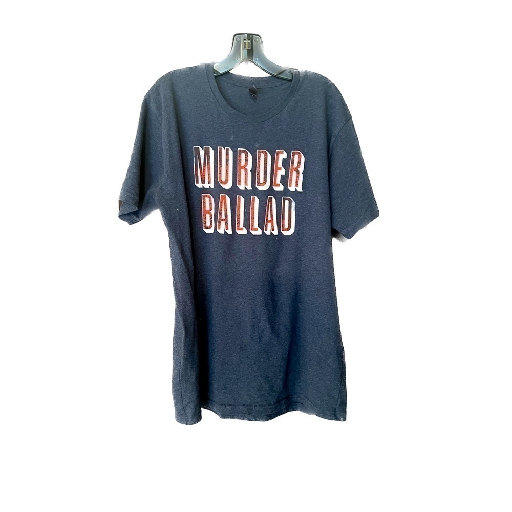 ❤️3 for $10 musical tee “Murder Ballad” sz L.